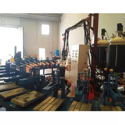 Poliüretan Yün İç Taban 1.5kW Ayakkabı Enjeksiyon Makinesi