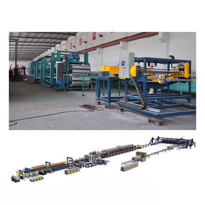 Süreksiz 120kW PU Sandviç Panel Üretim Hattı