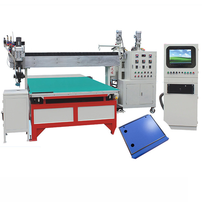 Beyaz Dolaplar Kapı 60Hz PU Conta Dağıtım Makinesi