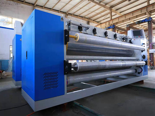 Nonwoven PU Suni Deri Substrat Kaplama Üretim Hattı Poliüretan Döküm Makinesi