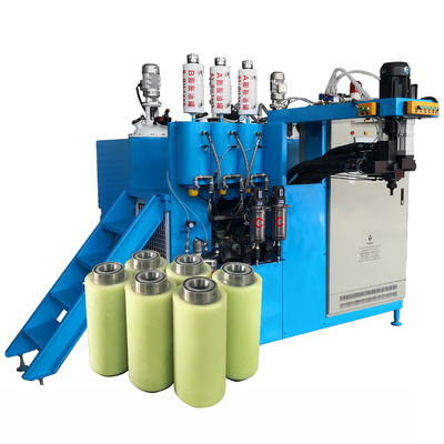 Üretan Tel Kılavuz Silindirleri Kaplama Makinesi Elastomer Poliüretan Döküm Makinesi