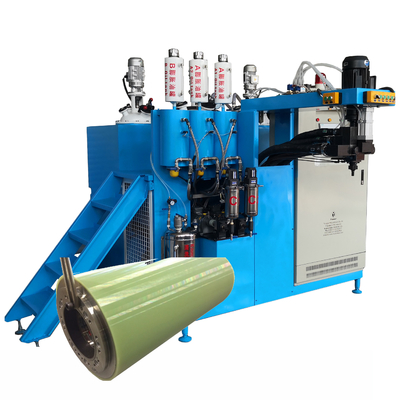 Üretan Tel Kılavuz Silindirleri Kaplama Makinesi Elastomer Poliüretan Döküm Makinesi